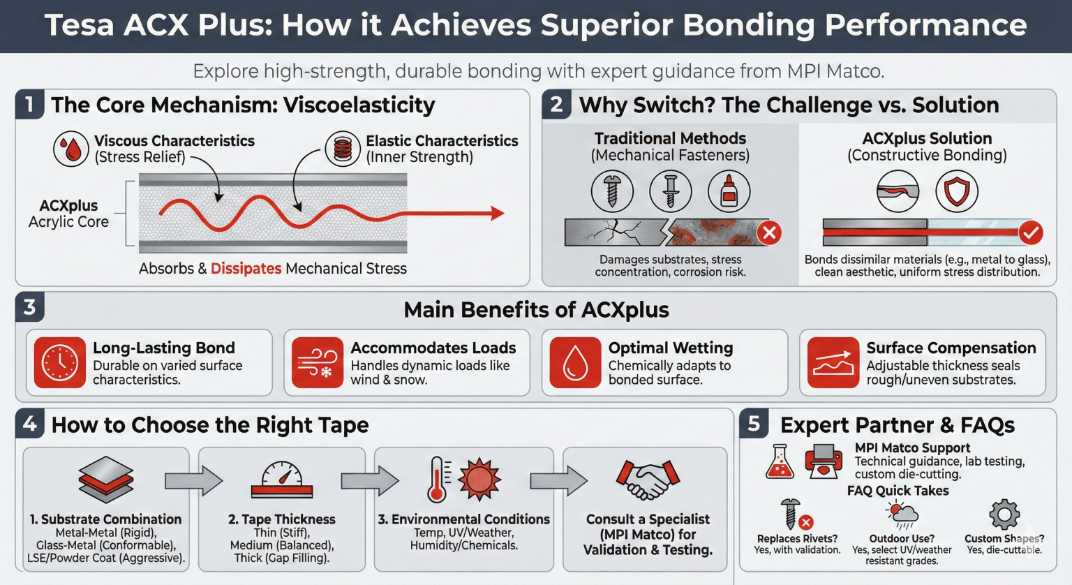Acx Structure Tesa Acx Plus: How it Achieves Superior Bonding Performance