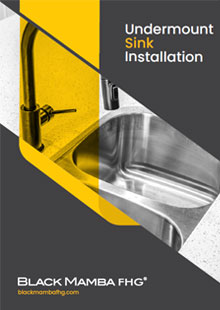 best glue for undermount sink Mamba