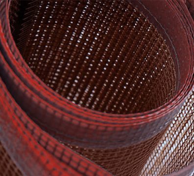 Le rôle des courroies de convoyeur à mailles en PTFE dans les processus de séchage, de déshydratation et de durcissement aux UV 2 PTFE mesh belts