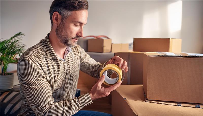 Comment choisir le bon ruban d'emballage pour vos boîtes 1 Choosing Packing Tapes for Moving